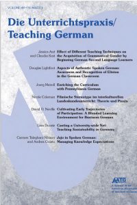 Teaching German