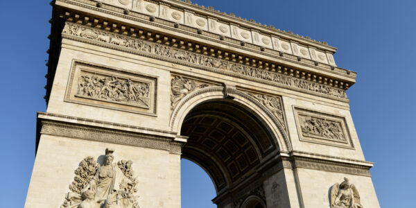 the Arc de Triomphe