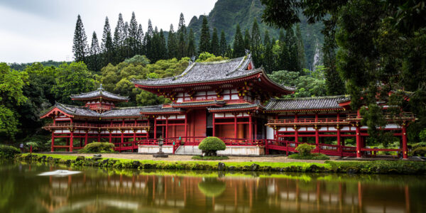 the Byodo-In Temple