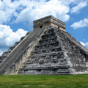 Aztec pyramid